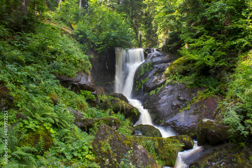 Triberg Falls in Black Forest region  Germany