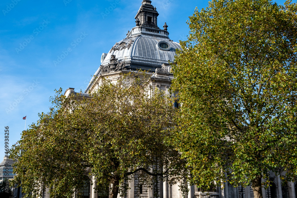 Methodist Central Hall City Of Westminster Central London With No People