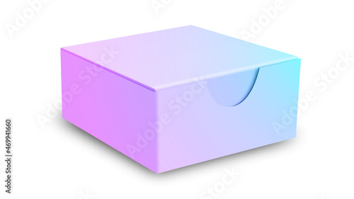 Realistic box mock up. Rectangular packaging boxes, white cardboard and blank vertical pack 3D vector template set. Closed square packing, paper containers, shipping cases cliparts collection