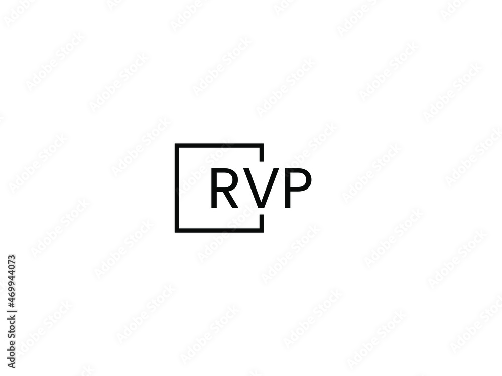 RVP letter initial logo design vector illustration RVP letter initial logo design vector illustration