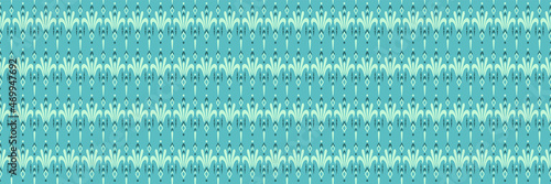 Beautiful background pattern in Indian style with decorative elements in blue-green tones for your design, seamless pattern, wallpaper textures. Vector illustration