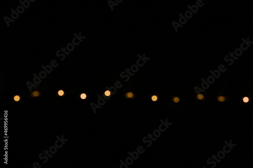 abstract background with bokeh lights