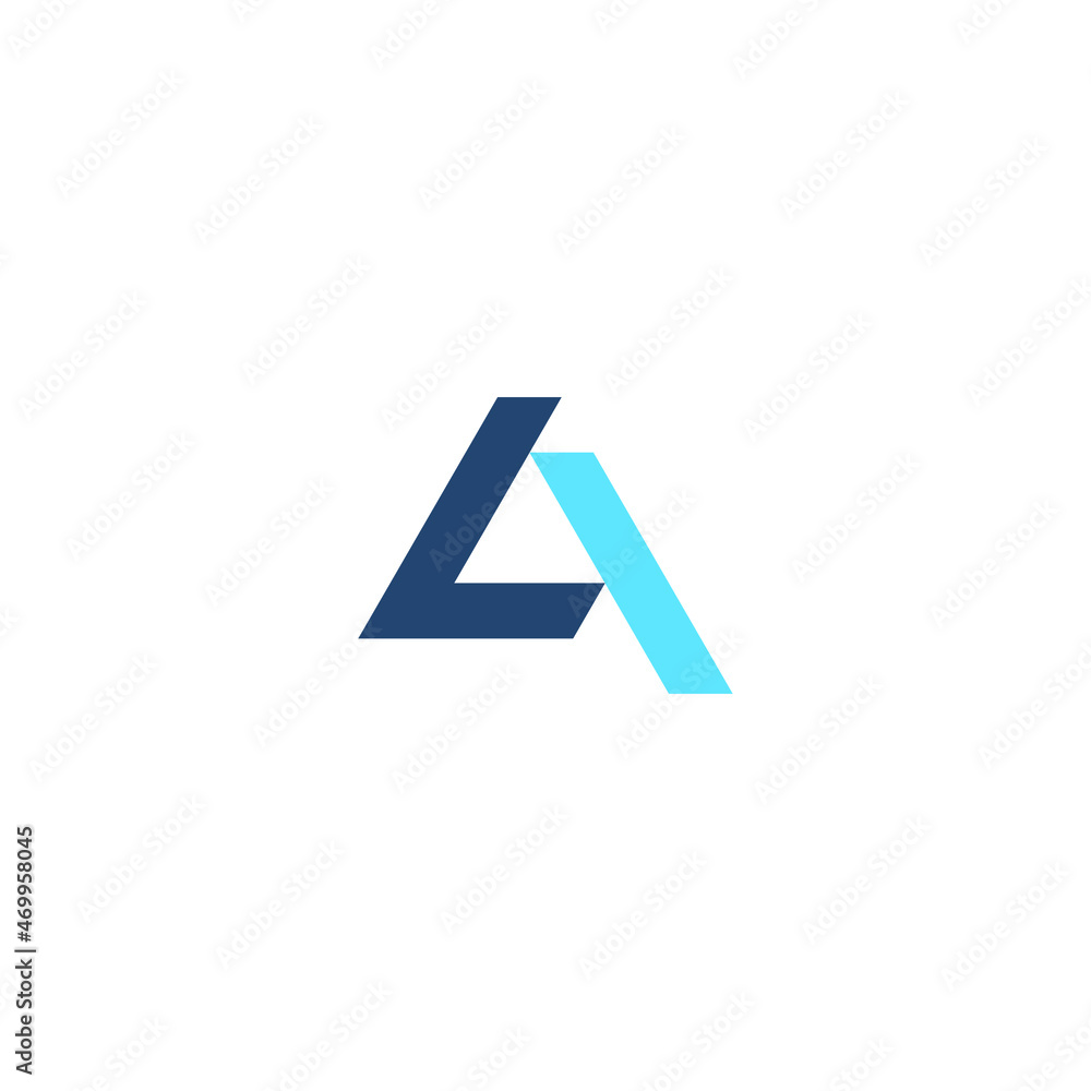 Initial LA Monogram Logo Design AL Inspiration Initial LA Monogram Logo Design AL Inspiration