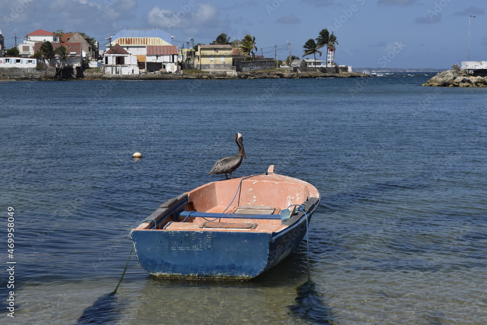 Obraz premium une barque abandonnée