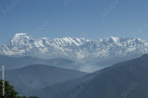 Fototapeta Naklejka Na Ścianę i Meble -  Pindari Glacier, Uttarakhand, India