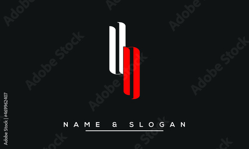 UN,  NU,  U,  N   Abstract Letters Logo Monogram