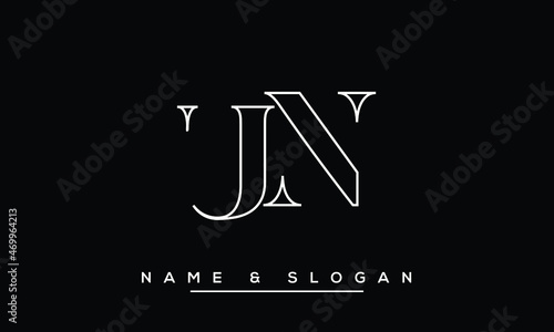 UN,  NU,  U,  N   Abstract Letters Logo Monogram