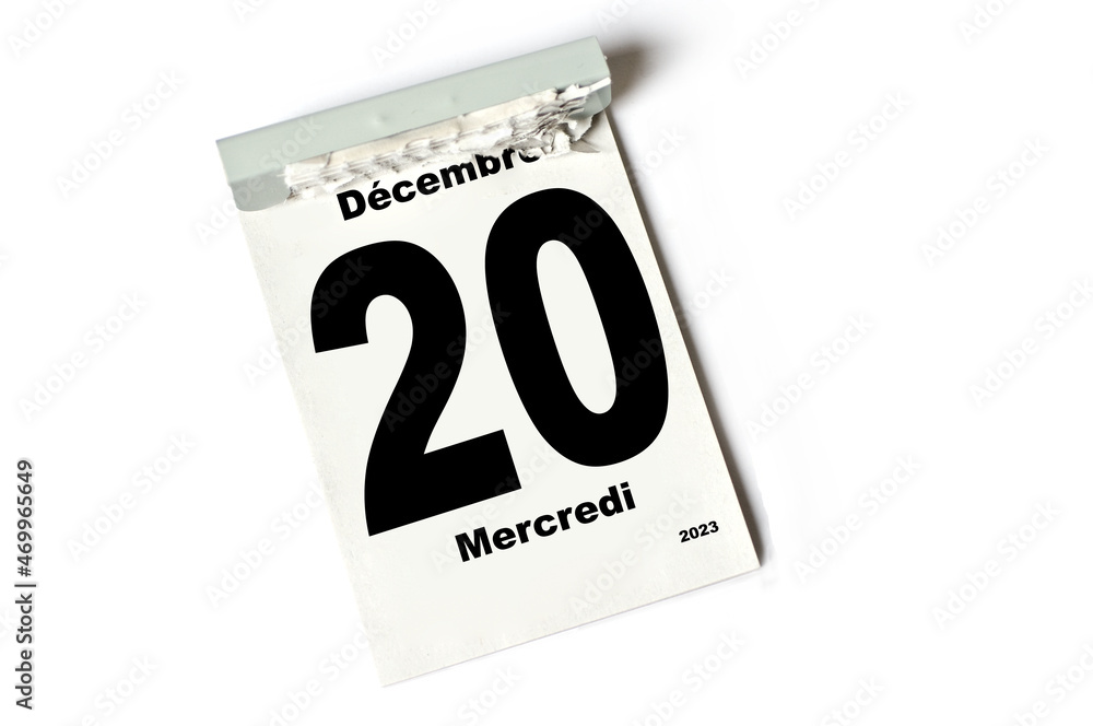  20 Décembre 2023