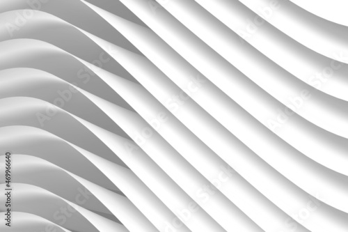 Abstract light background with wavy white lines