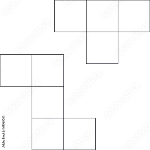 game gadgets icons block and puzzle