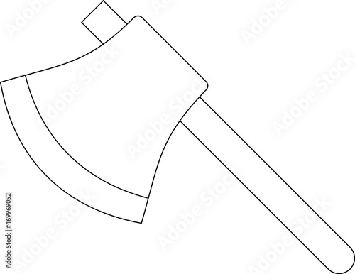 game gadgets icons wood axe and hatchet