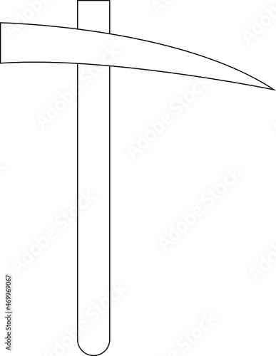 game gadgets icons ice axe and climbing