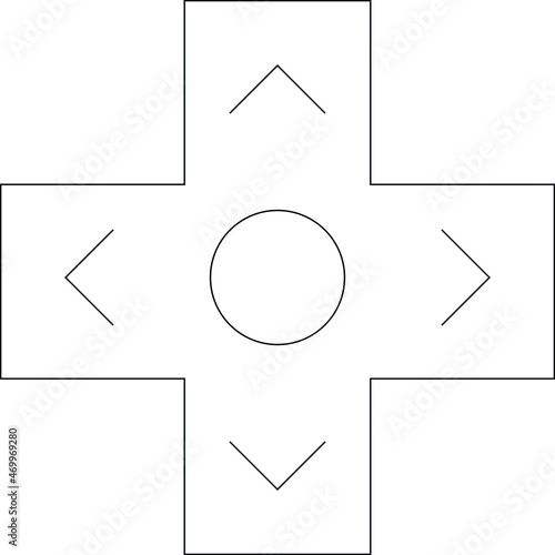 game gadgets icons joystick and electronics