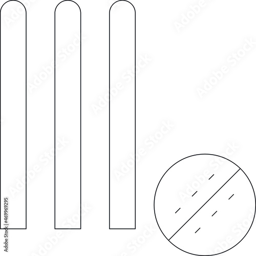 game gadgets icons wickets and sports