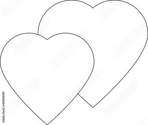 game gadgets icons heart and love