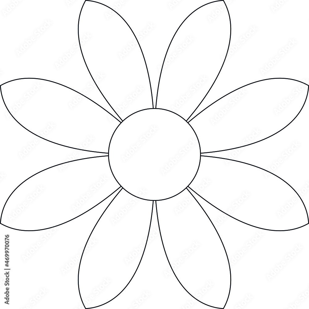 flowers icons flower  and  petals