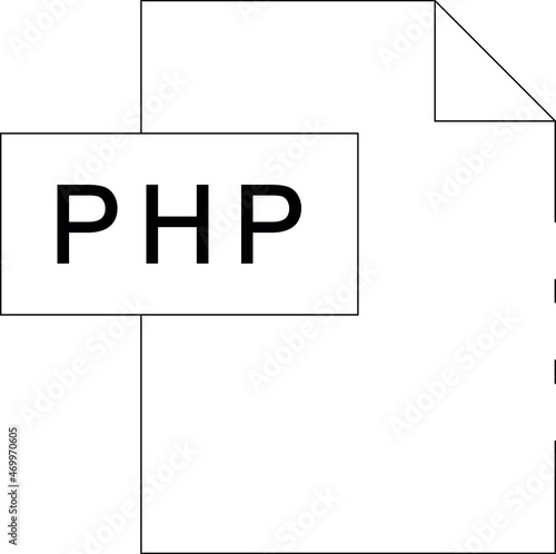file format icons php and extension