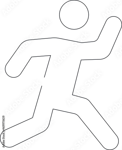 exercise icons running  and sportive