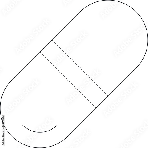 drug icons capsules and drugs