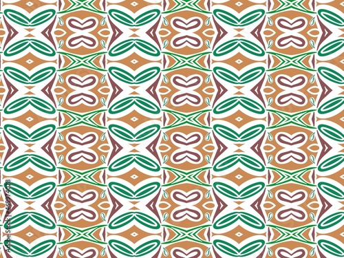 Ethnic Tribal Argyle Seamless Pattern. Abstract Mosaic Geometric Diamond Shapes Colorful Background. Traditional Boho Ikat Ornament. Digital art illustration