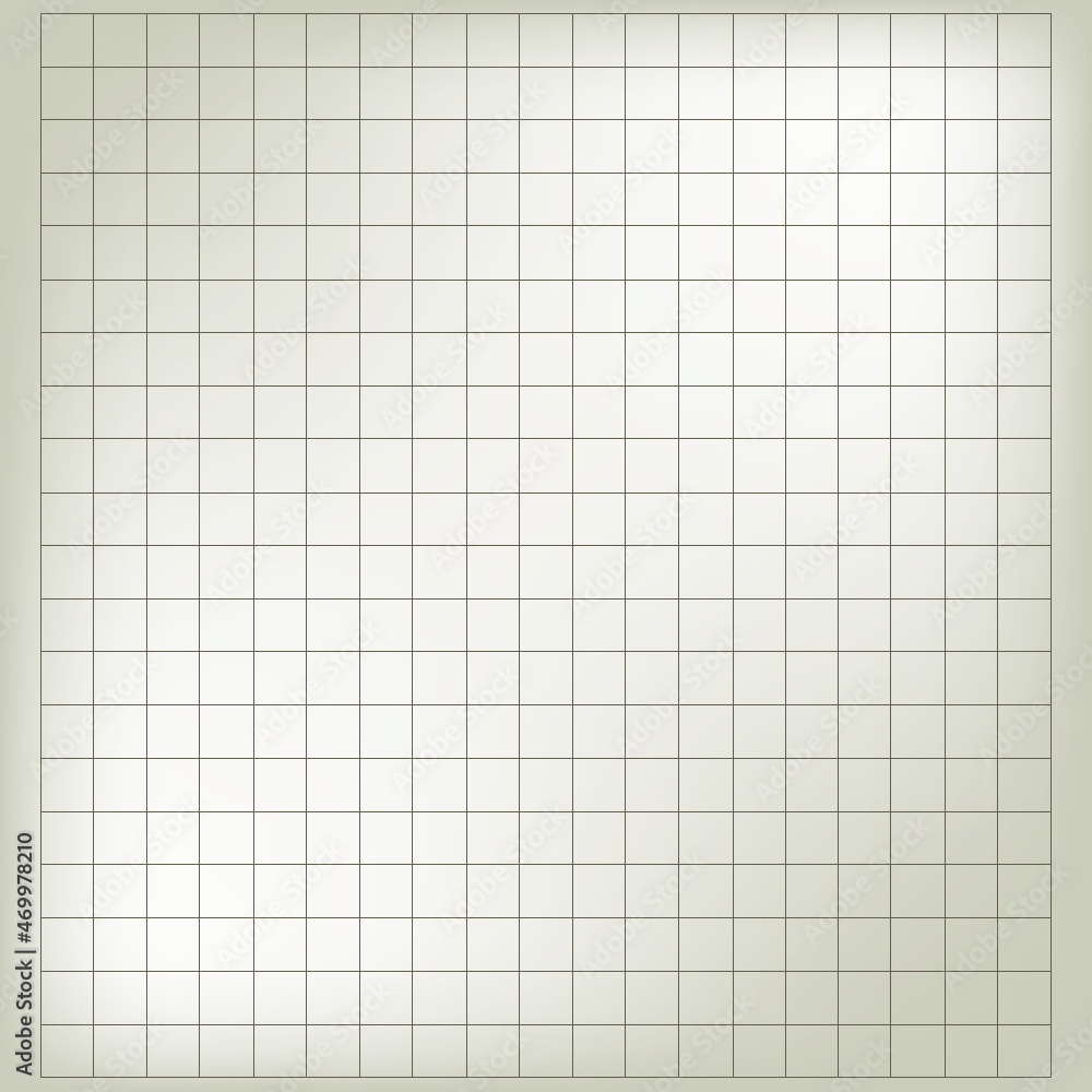 Papier millimétré vierge. Ancienne feuille de grille en or jaune. Papier millimétré vierge. Ancienne feuille de grille en or jaune.