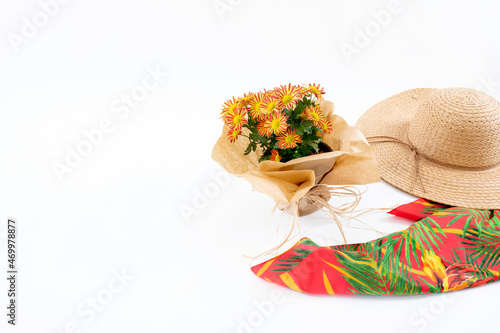 woman bag store , many colorful bags