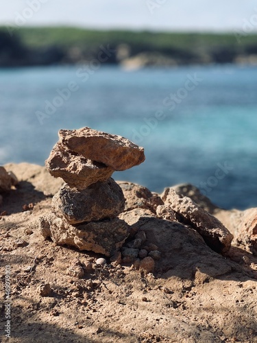 stone on the beach