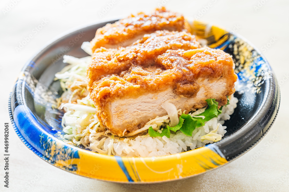 ソースヒレカツ丼