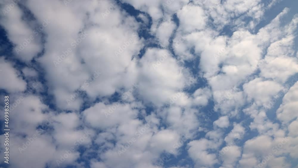 timelapse video with white clouds running on blue sky. cloudscape with pure white cumulus clouds timelapse video with white clouds running on blue sky. cloudscape with pure white cumulus clouds