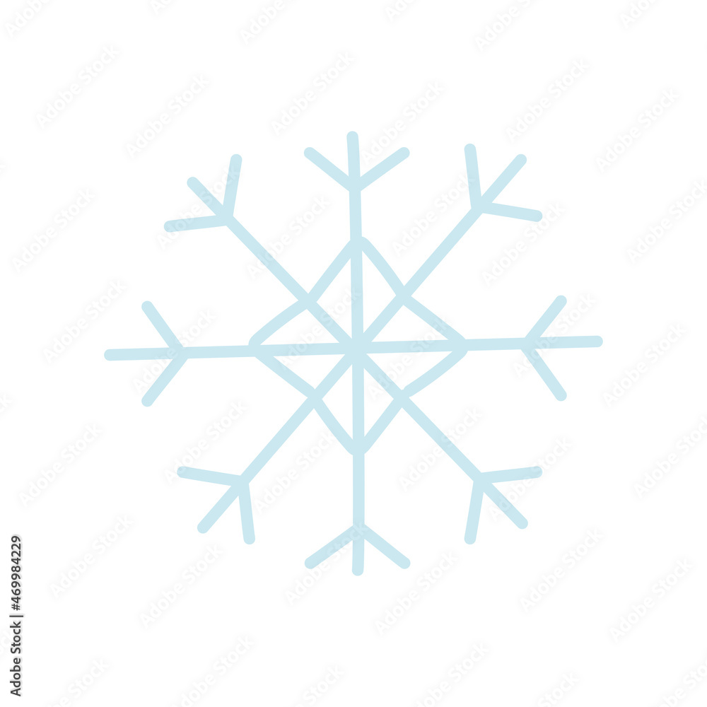 winter snowflake icon