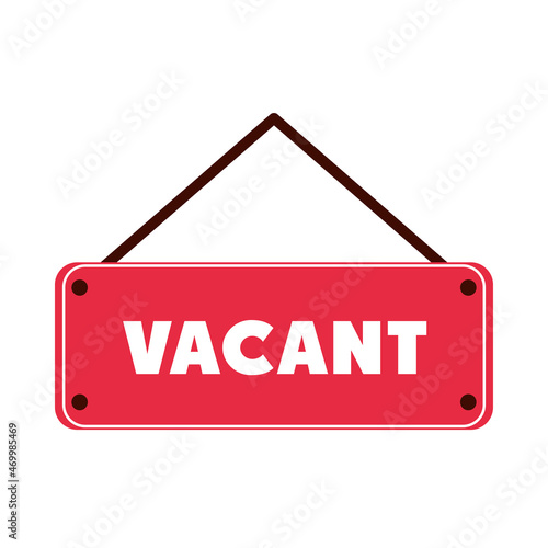 vacant signboard icon