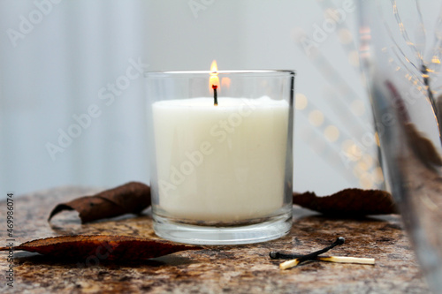 Beautifull White Candle