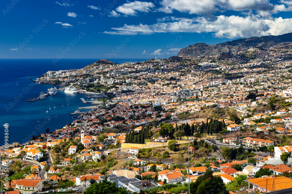 Funchal - view from Miradouro das Neves, Madeira