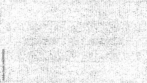 Vector fabric texture. Distressed texture of weaving fabric. Grunge background. Abstract halftone vector illustration. Overlay to create interesting effect and depth. Black isolated on white. EPS10.