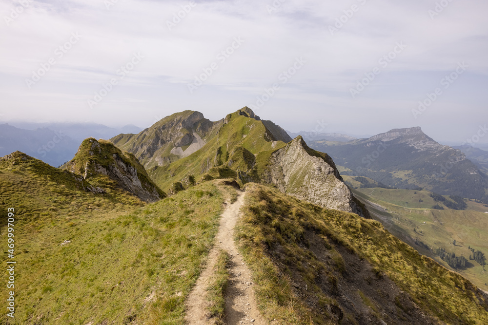 Amazing hiking day in the alps of Switzerland. Wonderful view over a beautiful lake called Brienzersee. What an amazing view. Amazing hiking day in the alps of Switzerland. Wonderful view over a beautiful lake called Brienzersee. What an amazing view.