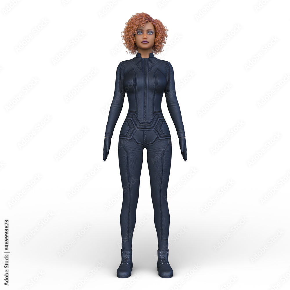 Fototapeta premium スーパーウーマン