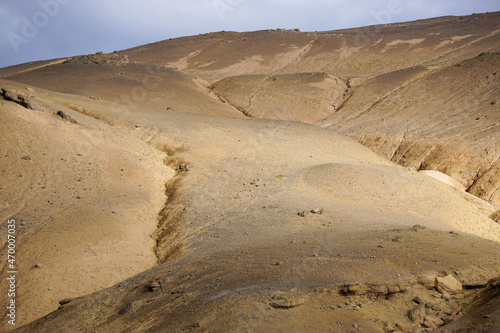 Geothermal landscape in Iceland