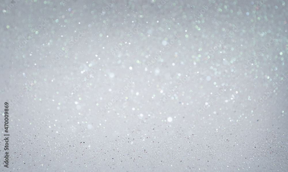 Defocus abstract gray background with glitter