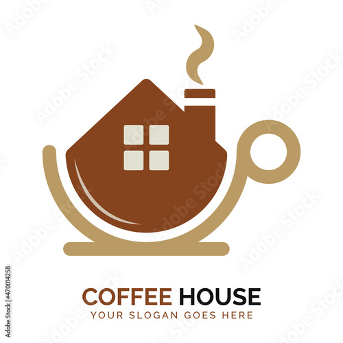 Coffee House Logo Vector Template