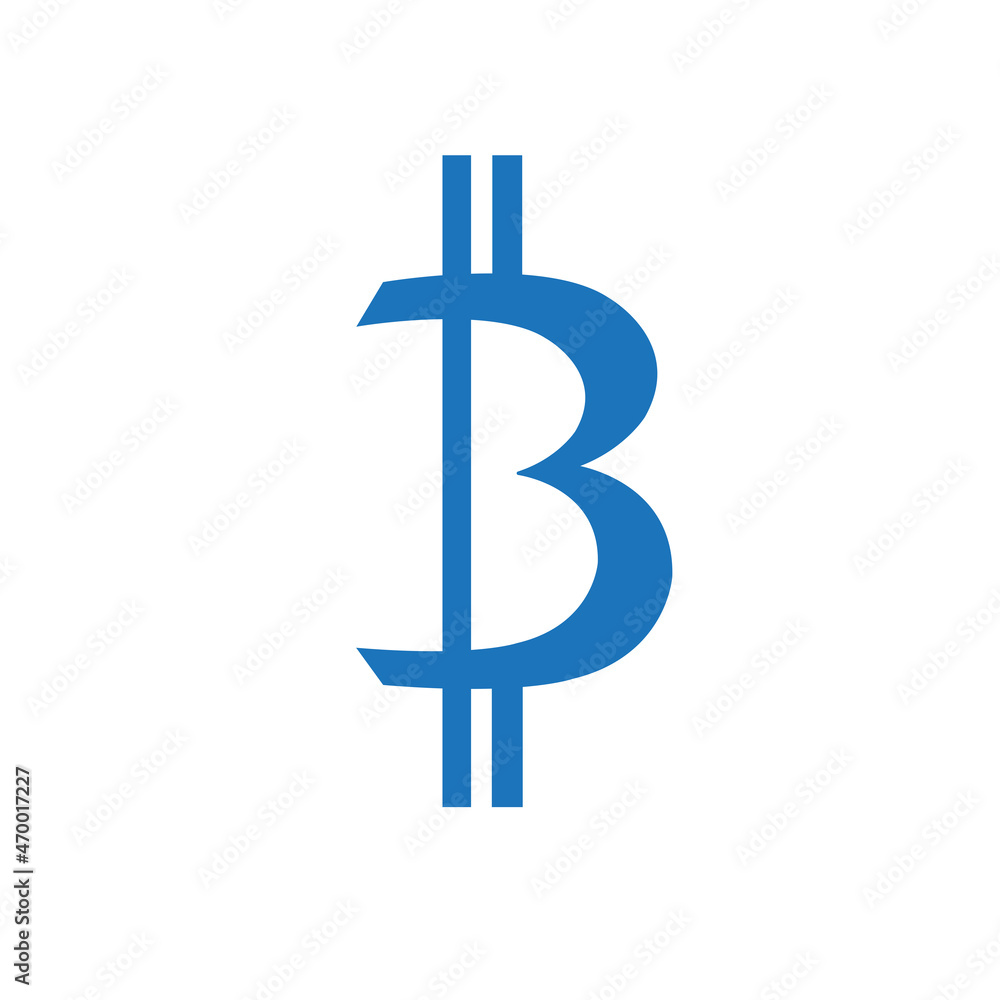 Bitcoin icon vector isolated on white background. Trendy bitcoin icon in flat style. Template for app, ui and logo.Vector illustration, EPS 10 Bitcoin icon vector isolated on white background. Trendy bitcoin icon in flat style. Template for app, ui and logo.Vector illustration, EPS 10
