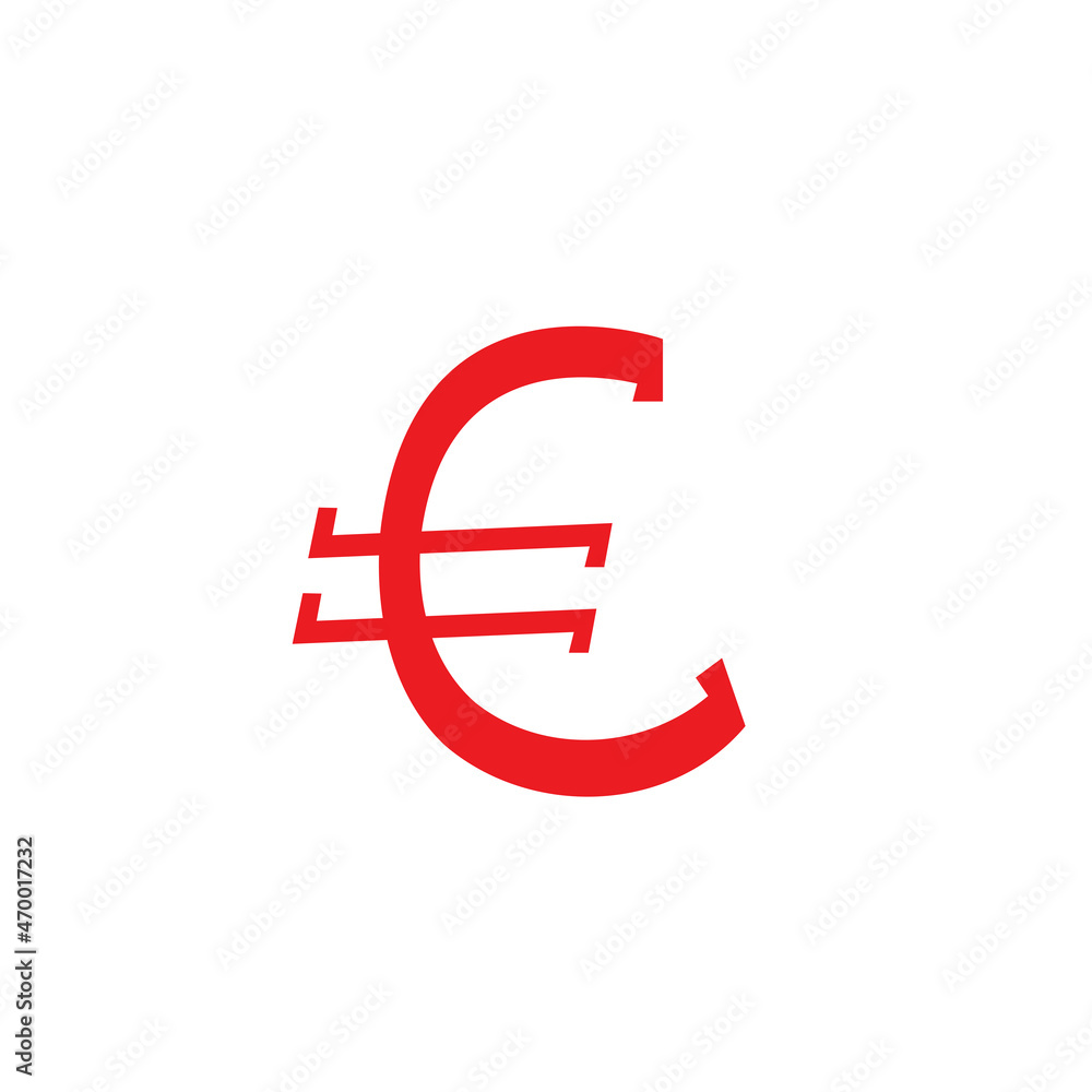 Euro icon vector isolated on white background. Trendy euro icon in flat style. Template for app, ui and logo. Icon euro for your web site. Modern euro icon, EPS 10 Euro icon vector isolated on white background. Trendy euro icon in flat style. Template for app, ui and logo. Icon euro for your web site. Modern euro icon, EPS 10
