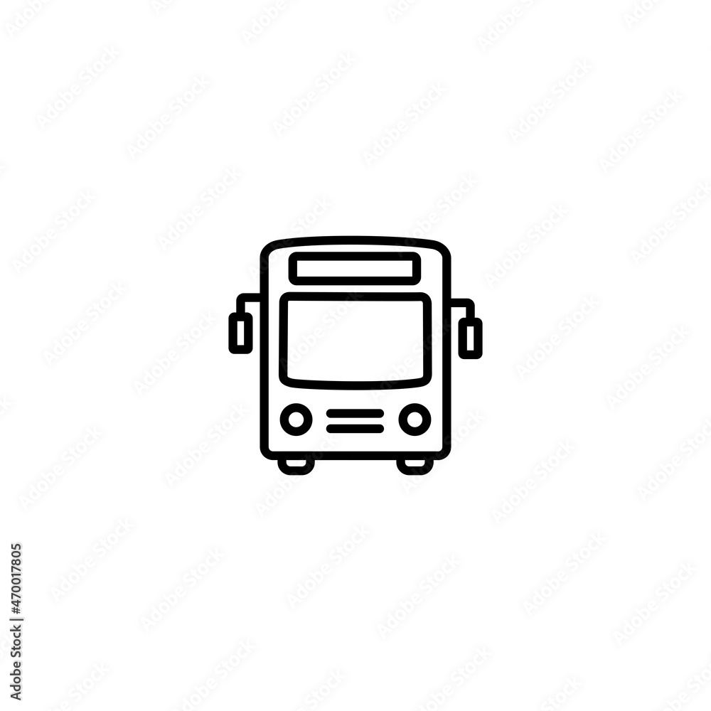Bus icon, bus sign vector Bus icon, bus sign vector
