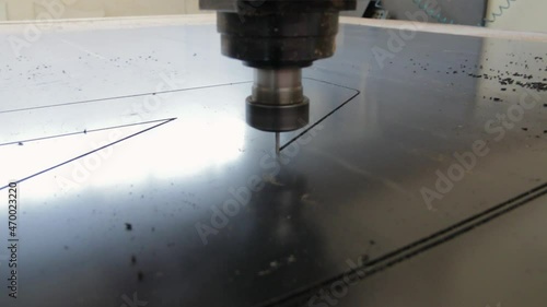 CNC Automation Router Machine. Computer Numerical Control (CNC ) cutting technology.