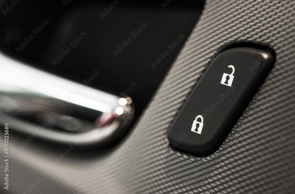 Modern Car Central Door Locking Button Modern Car Central Door Locking Button
