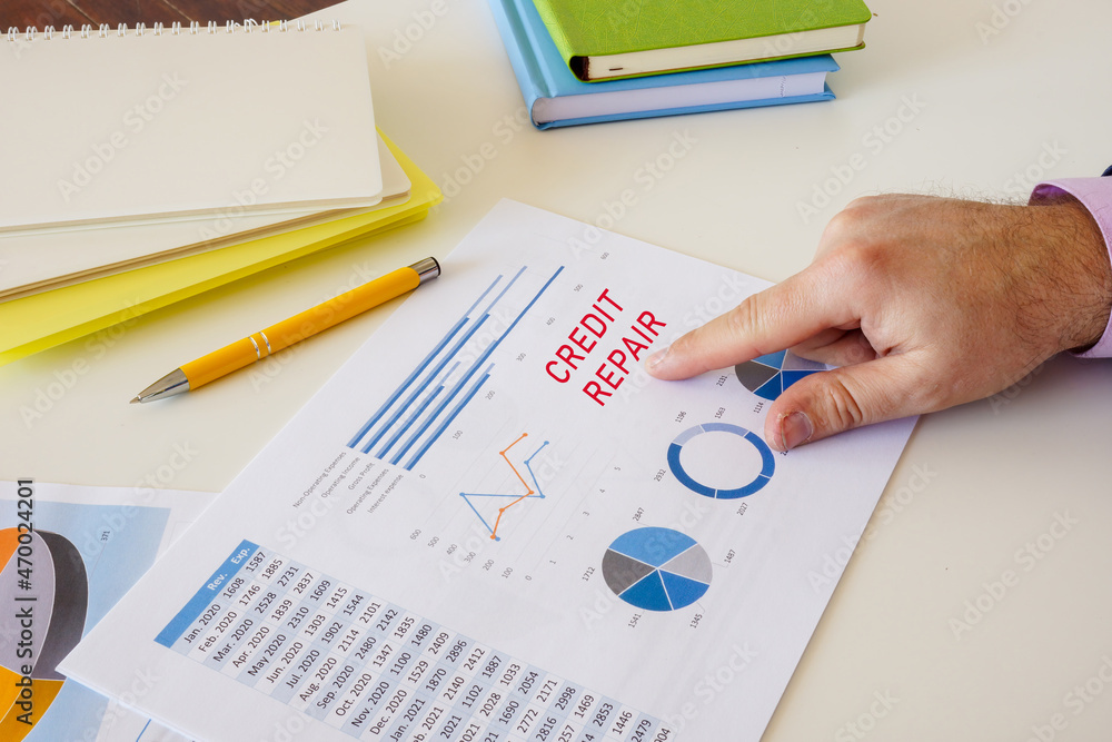 Conceptual photo about CREDIT REPAIR with written phrase. Conceptual photo about CREDIT REPAIR with written phrase.