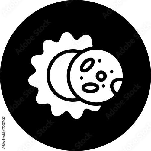 eclipse glyph icon