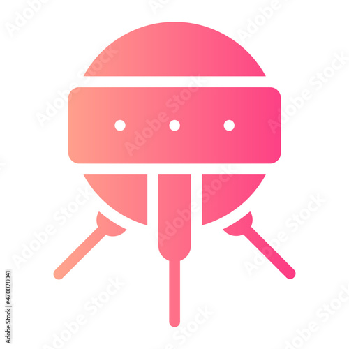 sputnik gradient icon