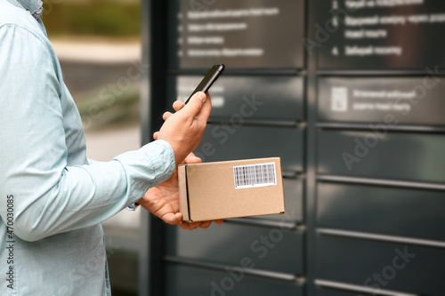 Photography Client using automated self service post terminal machine