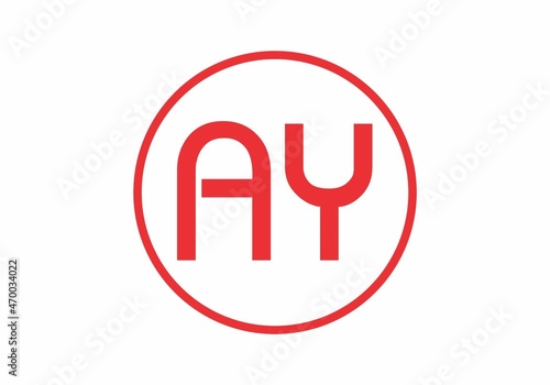 Free Download Colorful initial letter of AY - GFXLoad