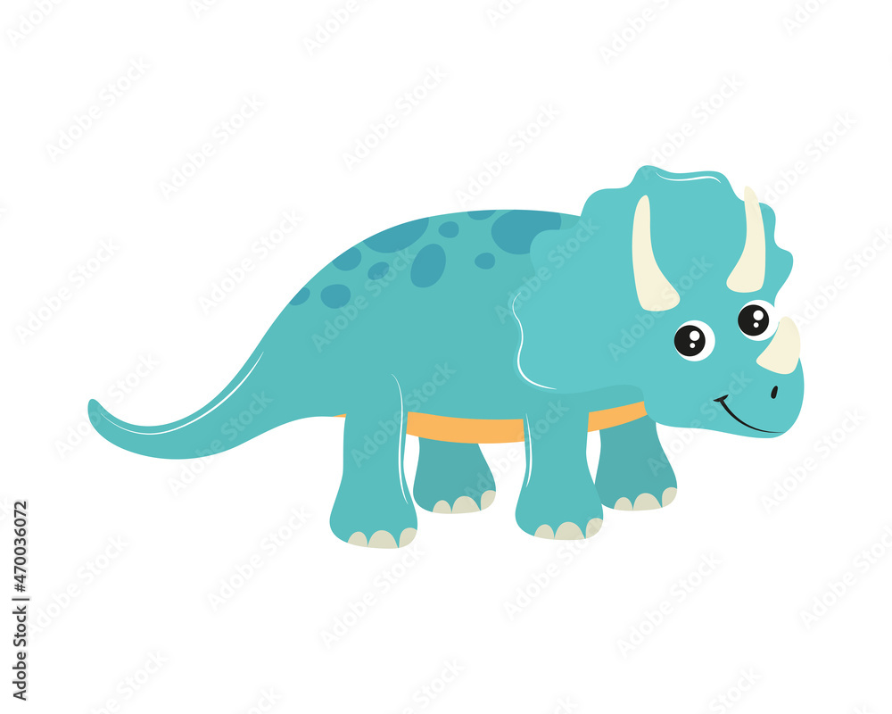 triceratops dinosaur cartoon